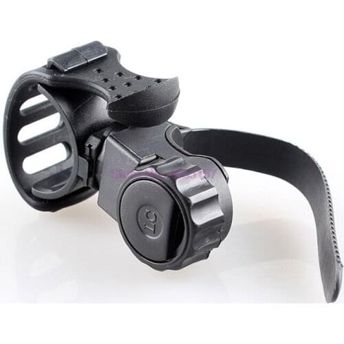 By DHL 200PCS 360 Degree Bike Bicycle Flashlight Torch Mount Holder Clamp Clip Adjustable Light Lamp Holder Clip