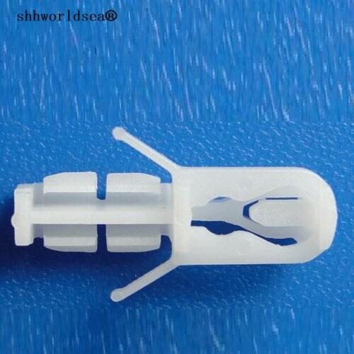 Shhworldsea cars plastic clips fastener roof moulding clip for honda 90666-SS0-003 for acura integra&legend prelude from 1992-on