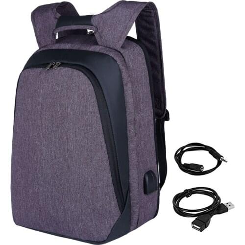 New Korean-style Men And Women Outdoor Casual School Bag USB External Charging Computer Storage Backpack