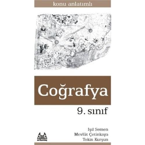 Subject Anlatımlı Geography 9 Grade Mevlüt Çetinkaya, By Semen, Thompson Bullet Friend Publishing (TURKISH)
