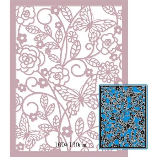 10*13cm Hollow pattern Metal Cutting Dies and Stamps Stencil for DIY Scrapbooking Photo Album Embossing Paper Card