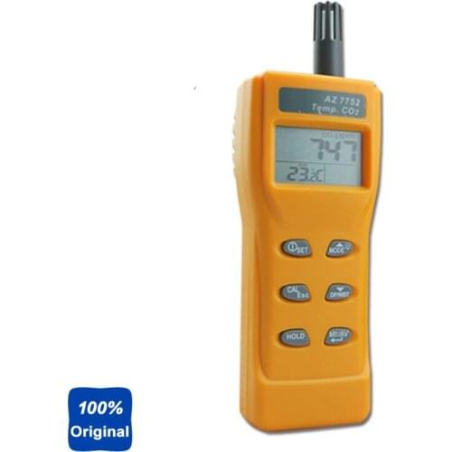 Handheld Indoor Air Quality Meter CO2 Tester Temperature Monitor AZ-7752