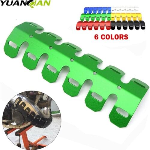Motorcycle Exhaust Muffler Pipe Leg Protector Heat Shield Cover for Kawasaki KX250F KX250 KX450F KLX450R KX250F YAMAHA HONDA