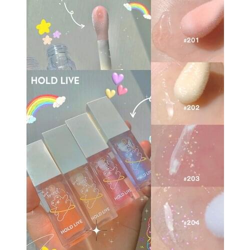 Mirror Water Crystal Jelly Lip Gloss Lip Glaze Transparent Glass Shiny Lip Oil Nourishing Moisturizing Glitter Glossy Lin Tint