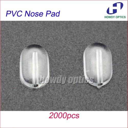 2000pcs Insert Type PVC Nose Pad 8mm Optical Accessories