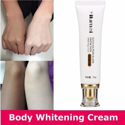 2019 Hot White Body Cream Underarm Whitening Cream body lotion Moisturizing Legs Knees Cosmetics Skin Care Cream TSLM1