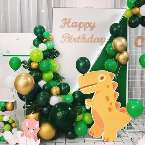 30pcs 5/10/12 18 inch Dark green balloon round latex balloons birthday party decorations adult helium balls wedding supplies
