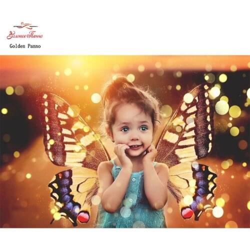 Diamond Painting Full Square 5D Diy Daimond Embroidery Diamant Mosaic Sale rhinestones pictures Beautiful Little Girl 03