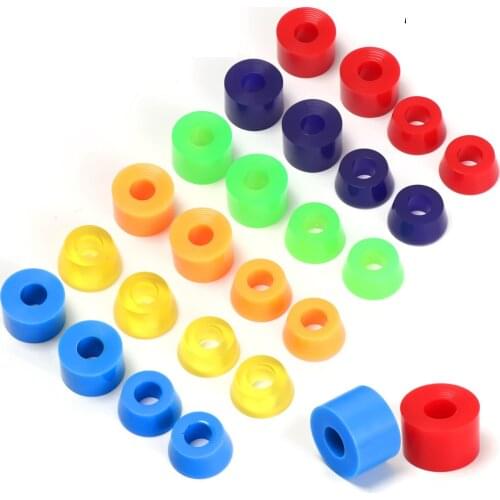 Long Board Skateboard 90A Buffer Pads Shock Absorber Bridge Truck Suspension Conica Damper Replacement Skate Boards Parts Supply