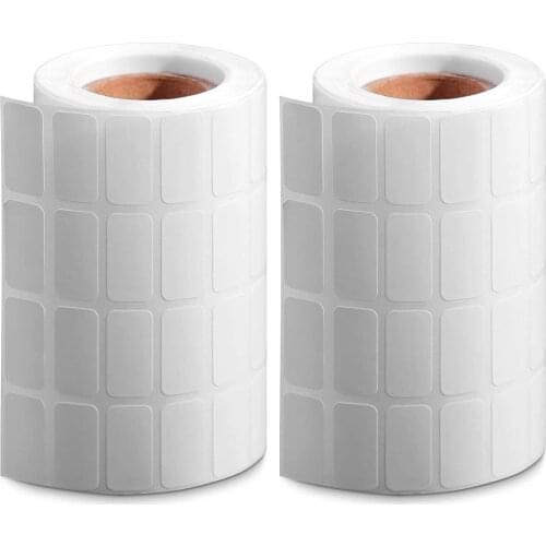 10*20mm 15mm Blank White Sticker Labels Small Paper Adhesive Label Stickers Writable Note Sticker Tag Crafts diamond painting