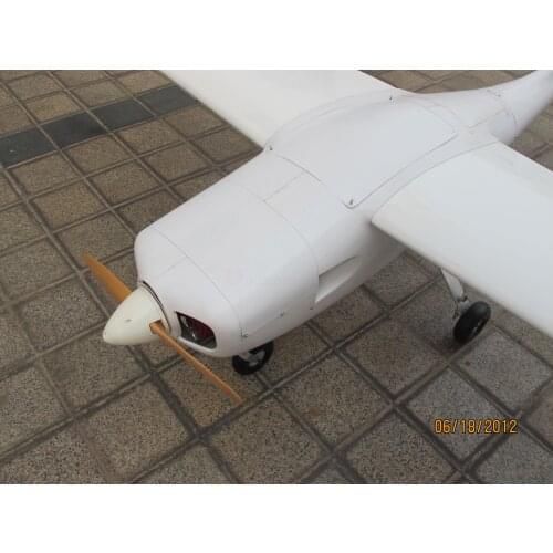 FPVOK UAV Gas Powered 2.6m Wingspan Requirement 50-80cc engine Modle Airplane