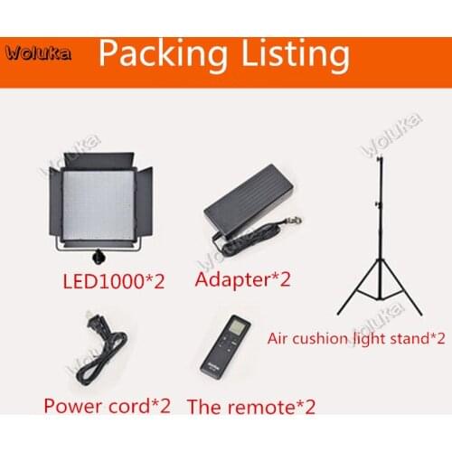 Godox LED1000 Photographic lamp Video Micro film shooting fill light video lamp set Still Life lamp CD50 T03