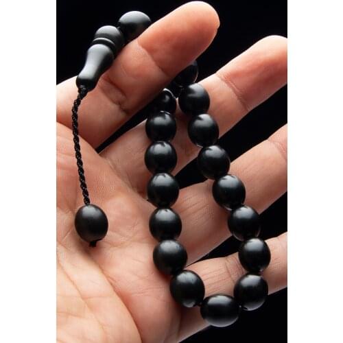 Islamic Tasbih Muslim Rosary Beads 33 Prayer Rosary For Men Bracelet For Men Accessory amber oltu amber stone Handmade Turkey