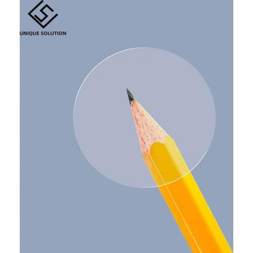 Round Dia. 1.5/2/2.5/3/3.5/4/5cm Transparent Labels Circle PVC Scrapbooking Labels Seal Sticker DIY Self-Adhesive Gift Sticker