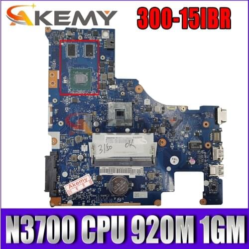 NM-A471 Motherboard FOR LENOVO 300-15IBR Laptop motherboard With N3700 CPU 920M 1GM video card tested 100% work
