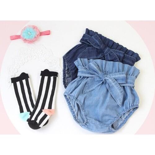New Jeans Ruffle Bloomers Toddler Brand Baby Girl PP Shorts Boutique Clothing 2021 Summer Girls Clothes Diaper Cover For Baby