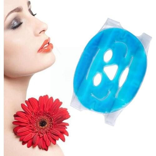 Cool Ice Mask Commonly Used In Summer PVC Hot Compress Skin Cooling Care Care Tool Beauty L0J6