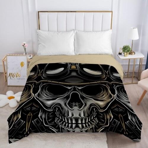 Skull Deadpool lady Duvet cover Quilt/Blanket/Comfortable Case 140x200 240x220 Queen King Single Bedding for Home glasses