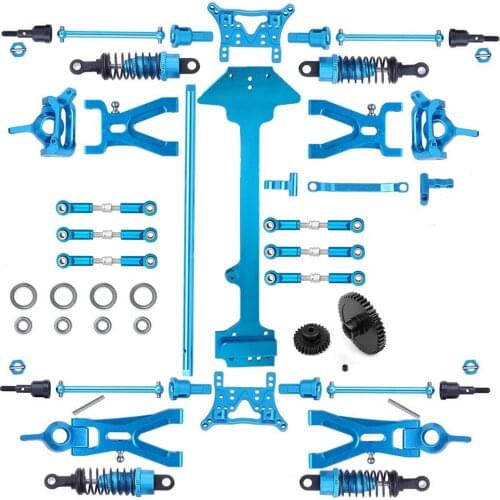Metal Upgrade Parts Kit Drive Shaft Suspension Arm for WLtoys A959-B A969-B A979-B K929-B A959B 1/18 RC Car Accessories