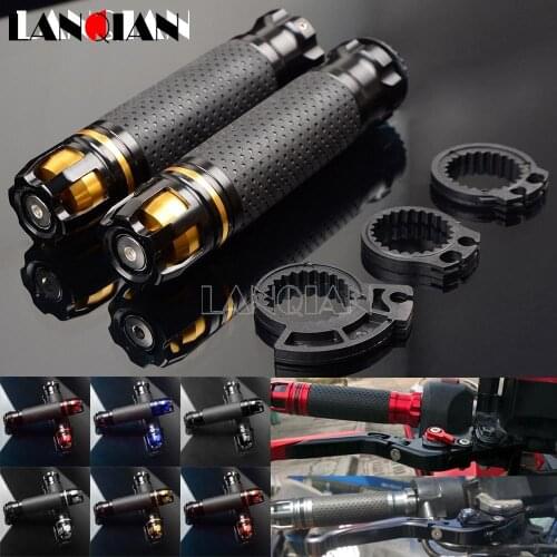 7/8" Motorcycle Handle Grips Handle Bar Grips For Aprilia CAPANORD 1200/Rally ETV1000 DORSODURO 1200 750 FALCO SL1000 MANA