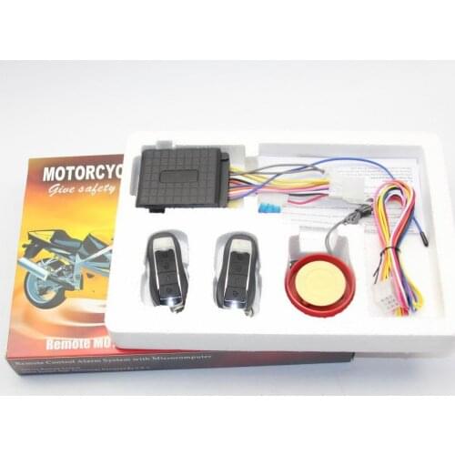 Motorcycle Alarm Anti-theft Security System Remote Control Motorbike 12V 125DB Shock Sensor Alarm Accessories