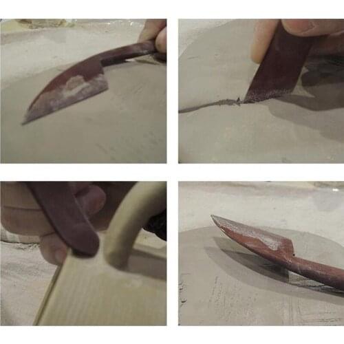 Sculpting Pottery Tools Crafts Wood Potters Ceramic Clay Polymer Scraping Modelling Sculpture Tool