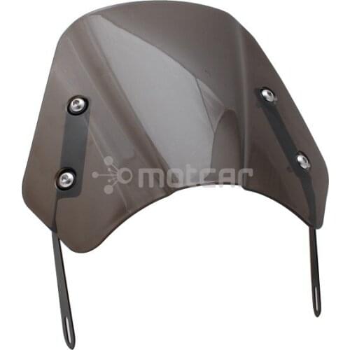 Motorcycle 5"-7" Headlight Windshield Wind Deflector Windscreen Universal for Yamaha SRX600 Honda CB1000SF BMW Cafe Racer Visor