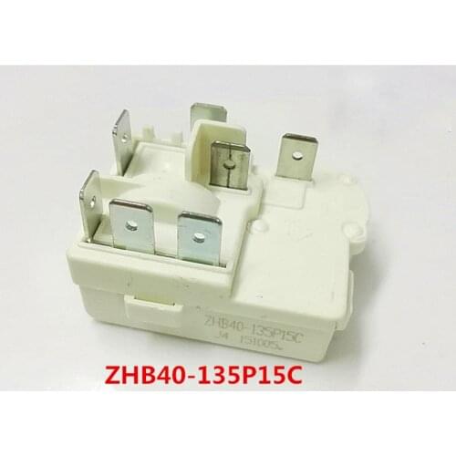 1PCS Refrigerator accessories compressor starter ZHB40-135P15C integrated PTC start relay