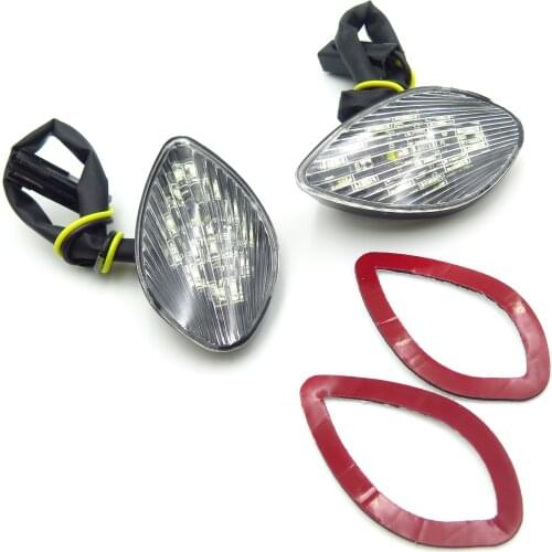 Aftermarket free shipping Motorcycle Parts Euro LED Flush Mount Turn Signal for honda 2004 2005 CBR 1000 RR CBR1000RR Clear