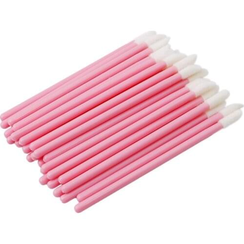 1000Pcs/pack Disposable Lip Brush Makeup Brushes Pen Lipstick Mascara Wands Brush Cleaning Eyelash Cosmetic Brush Applicators