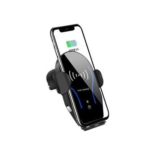 New X8 Vehicle Wireless Charger Automobile Hand Frame Infrared Intelligence Induction Bracket Qi Wireless Fast Full for iphone x