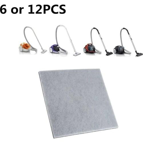 6 or 12PCS Vacuum Cleaner HEPA for Philips Electrolux Motor Cotton Filter In/Outlet Filter #Y05# #C05