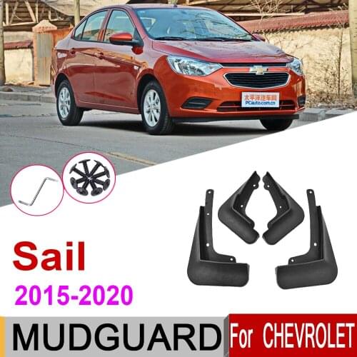 Car Mudguards for Chevrolet Sail Nuevo 2019 2018 2017 2016 2015 Mudflap Fender Mudguard Mud Flaps Guard Splash Flap Accessories