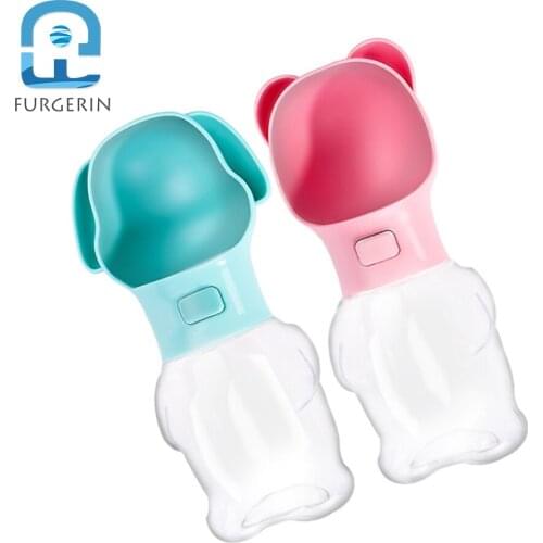 FURGERIN Dog Water Bottle for dog bottle outdoor portable pet water bottle drinking Pet Products pet feeder No Water Leakage
