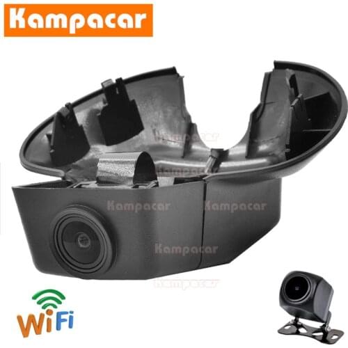 Kampacar VLV09-D DashCam For Volvo V40 Cross Country High Edition V 40 T5 R-Design 2k Auto Dual Lens FHD 1080P Car Dvr Camera
