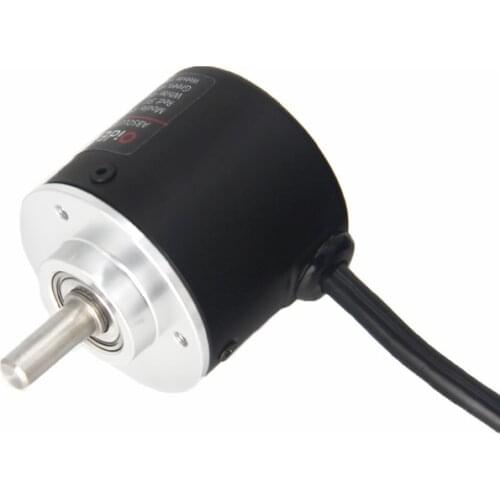 Absolute encoder single-turn power-off memory RS485 CAN SSI small size 32768P 6mm solid shaft 8mm blind hole 8mm solid shaft