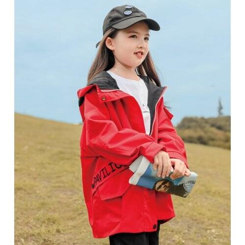 Elegant Zipper Children Spring Autumn Coats Girls Boys Jackets Top Sports Outfits Toddler Teenage Children High Quality