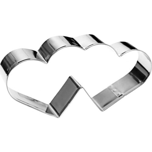 80% Hot Sales!!! DIY Mold Portable Heart Shape Lightweight Heart Cookie Cutter for Cookie