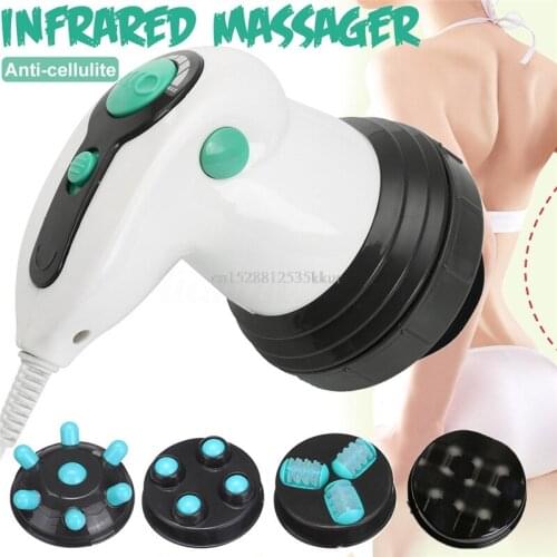 New 4Head Infrared Massage Home Use Device Anti-cellulite Slimming Massager Machine Body healht Care Tool Relief Aches and Pains