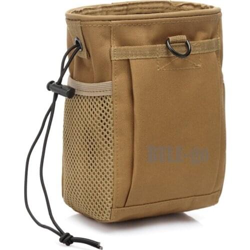 Hunting Rifle Magazine Recovery Pouch Tactical Military Molle Ammo Pouchs Gun Magazine Dump Drop Reloader Pouch Bag Utility