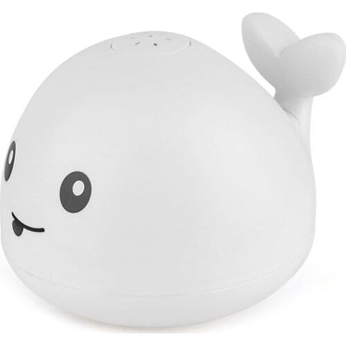 Kids Baby Cute Cartoon Whale Floating Spraying Water Bath Toys Spout Spray Shower Bathing Swimming Bathroom Toy