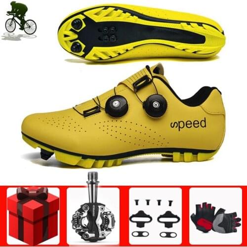 Self-Locking Cycling Shoes MTB 2021New Professional Athletic Bicycle Men Sneakers Women Bike Hombres Zapatilla de Ciclismo