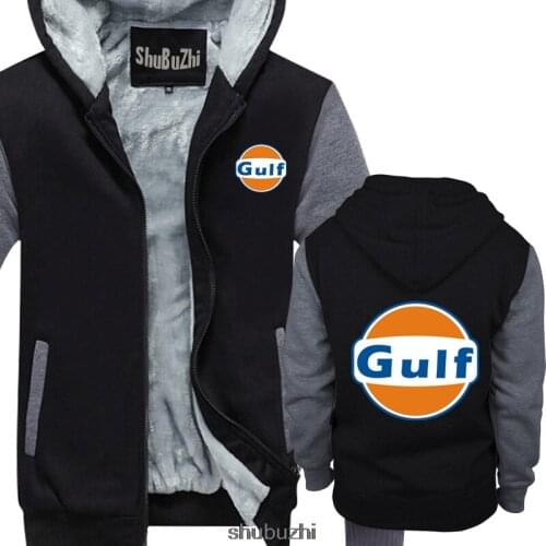 Gulf Oil Logo Cool thick hoody discout hot new fashion top drop shipping shubuzhi officia Brand New hoodies sbz3538