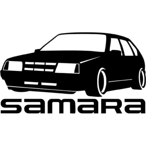 SZWL Samara Car Sticker Waterproof Decals Auto Windscreen Vinyl Decals Automobile Accessories,11cm*20cm
