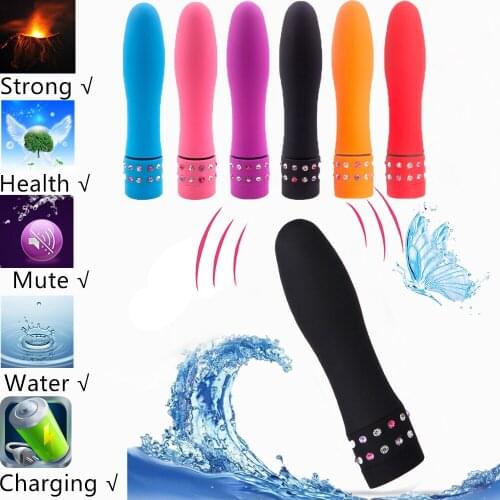 10 Frequency Powerful Clit Vibrator AV Magic Wand Clitoral Stimulator Waterproof Masturbator Sex Toys for Women Body Massager