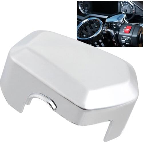 Motorcycle Front Right Side Brake Master Cylinder Cover Accessories Decorative Accent Chrome For Honda Goldwing GL1800 2018-UP