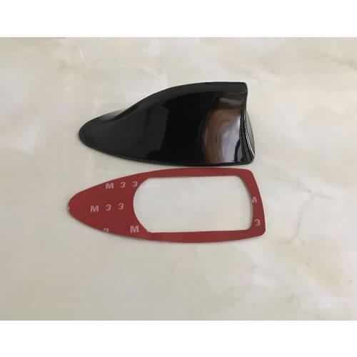 Car Styling Car Shark Fin Stickers For Honda CRV Accord Odeysey Crosstour FIT Jazz City Civic JADE Accessories