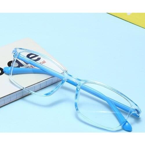 Kids Blue Light Glasses Clear Regular Computer Gaming Glasses Fashion Children Eyewear Improve Comfort Anti Blue Ray Eyeglasses