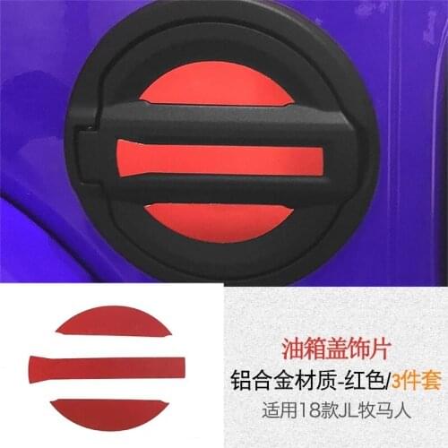 For Jeep Wrangler JK 2018 Brand New Car Oil Fuel Tank Cover Gas Lid Filler Cap Metal ABS Car Styling Accessories