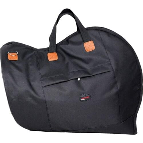 DUOER Portable French Horn Bag Cotton Waterproof One-Shoulder with Strap Storage Bag for Horn Bag